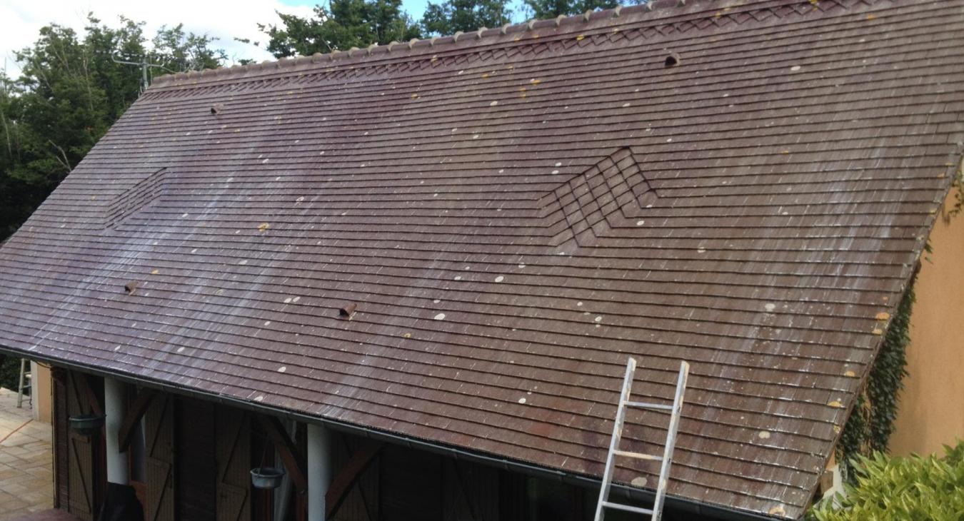 Nettoyage de toiture